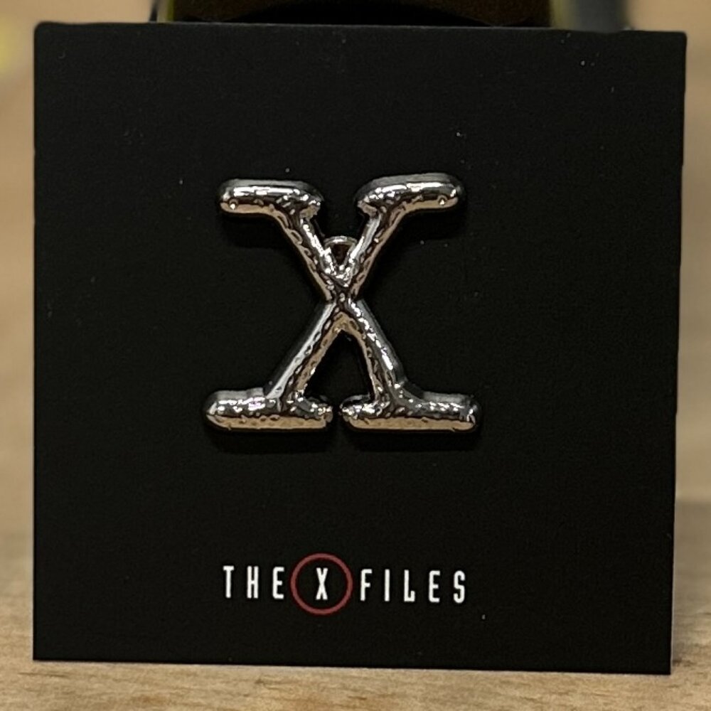 X-FILES TV SHOW HAT LAPEL COLLECTOR 1" LARGE PIN